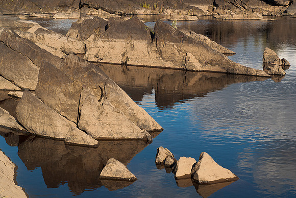 Sandstone Formations, St. Louis River