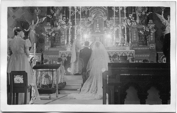 at the altar