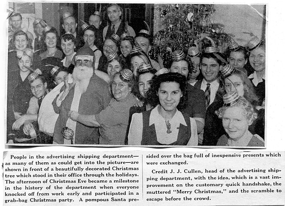 Xmas 1942 newsletter