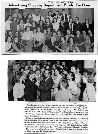 newspaper clippings 1942-43